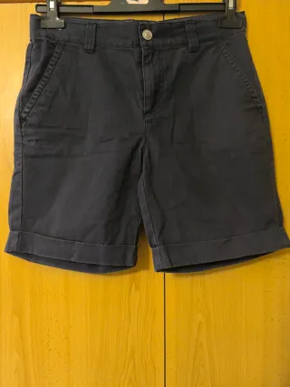 Pantalón corto hombre azul