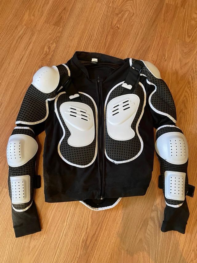 Peto BMX Adulto Negro y Blanco Talla L