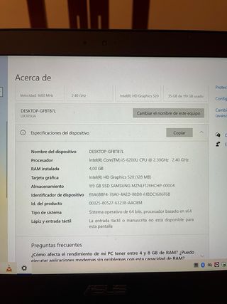 Portátil ASUS UX305UA Negro/Gris