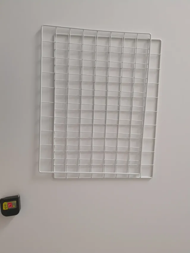 Rejillas metálicas blancas para colgar (2)