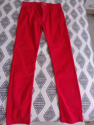 Pantalones niño azul