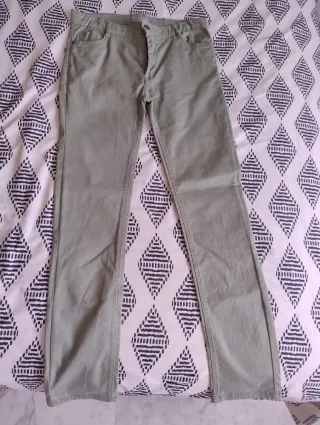Pantalones niño azul