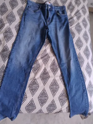 Pantalones niño azul
