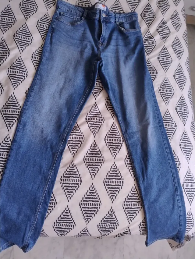Pantalones niño azul