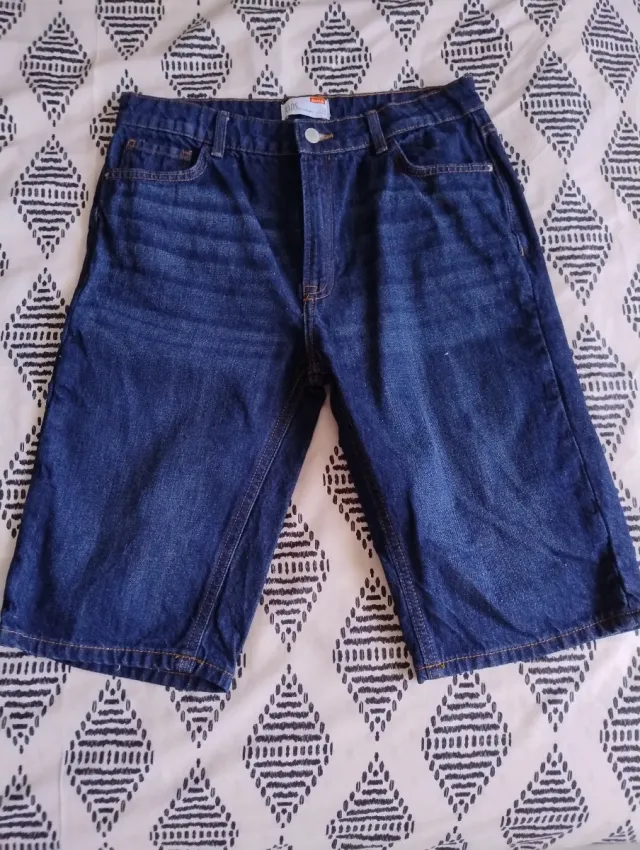 Pantalones niño azul