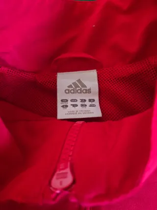 Chaqueta Adidas Vintage Roja