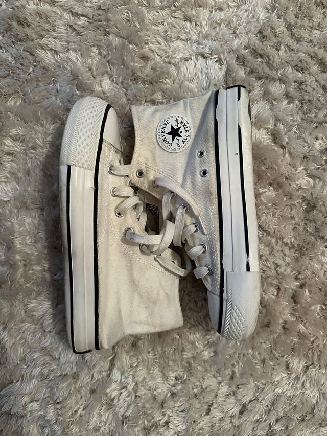 Converse Blancas Mujer Talla 39