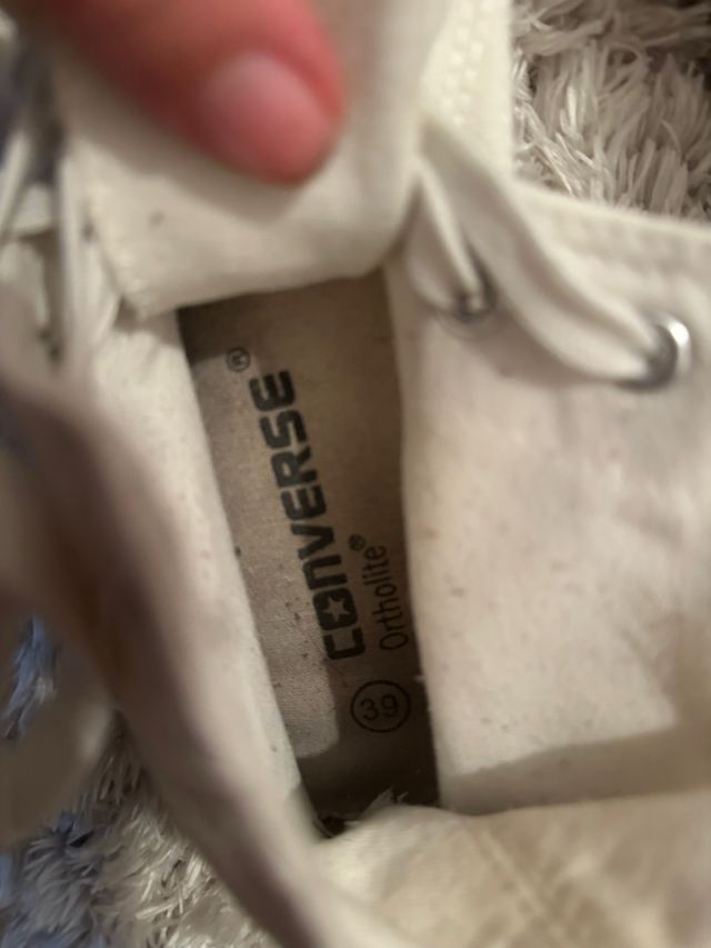 Converse Blancas Mujer Talla 39