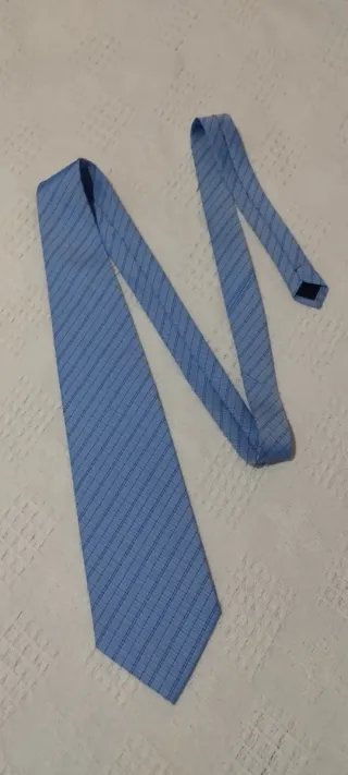 Corbata Valeria Boldi Azul Claro
