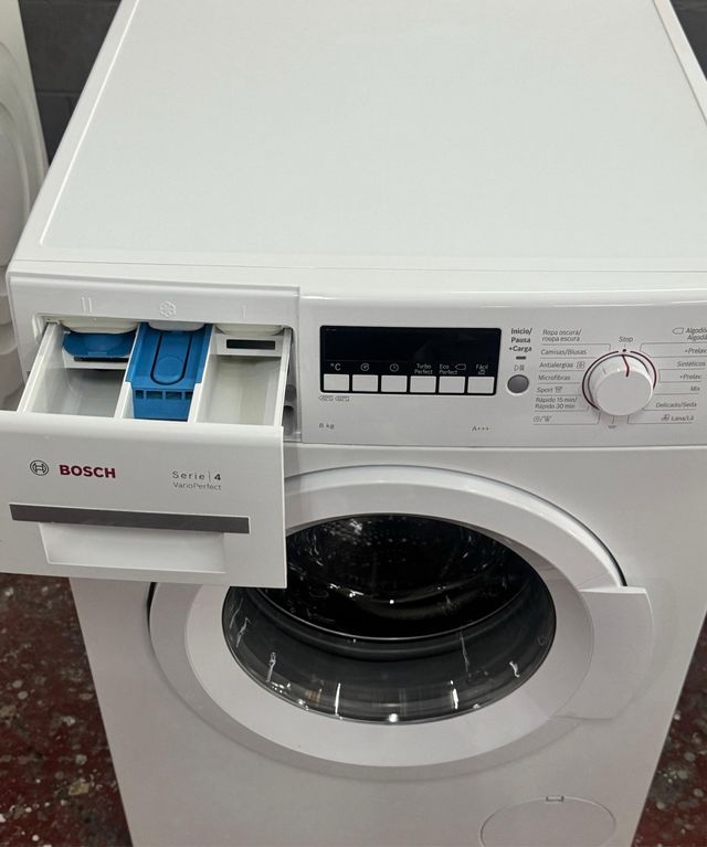 LAVADORA BOSCH LAVADO 8kg 1200RPM BLANCO