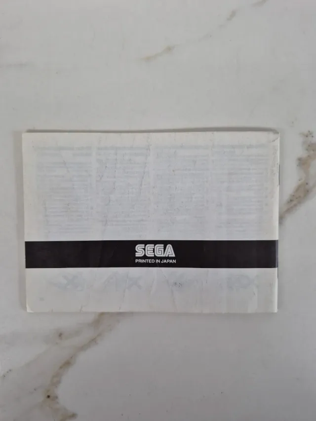 Manual Woody Pop Sega Game Gear