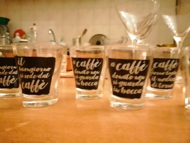 Set 6 Bicchierini Caffè