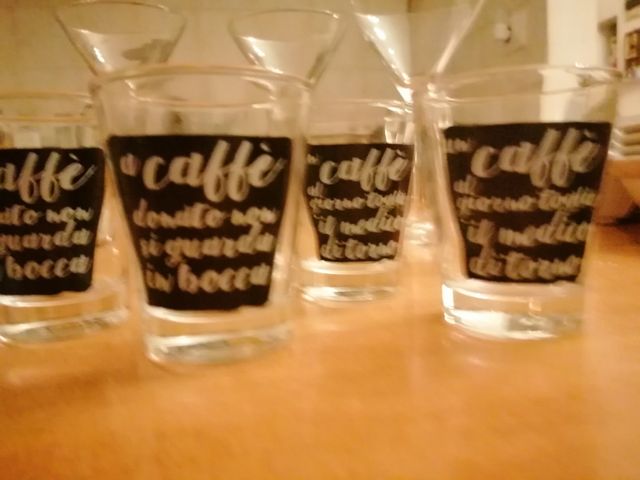 Set 6 Bicchierini Caffè