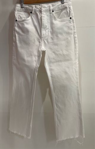 Pantalón vaquero blanco