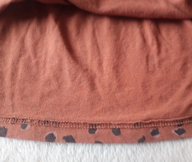 Vestido Zara Baby estampado manga larga