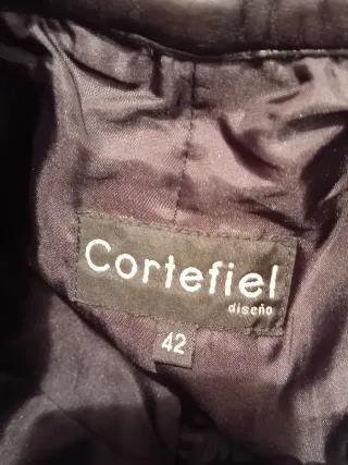 Pantalón de piel negro años 90