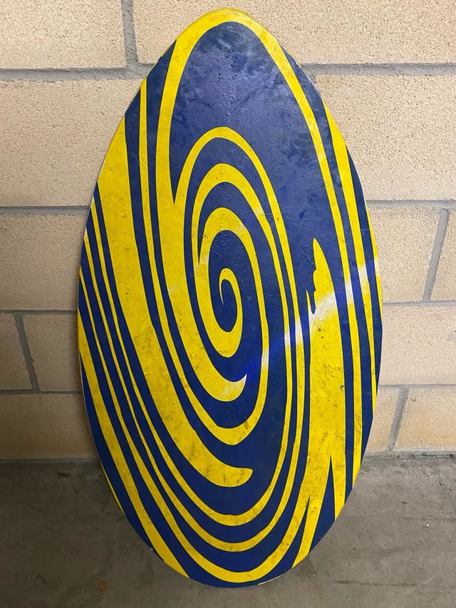 Tabla Skimboard Madera 90x50cm