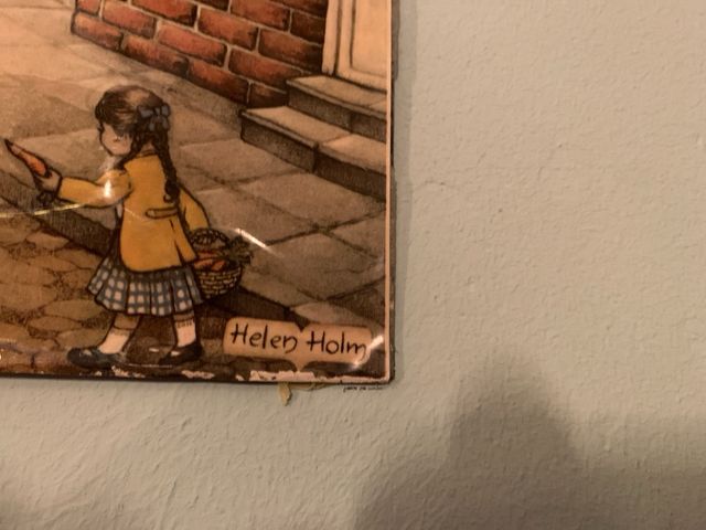 2 Lastre su base metallica di Helen Holm