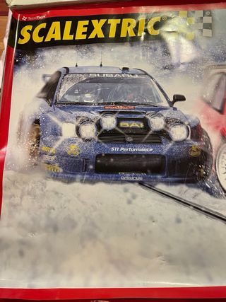 Scalextric 1000 Lagos Subaru y Citroën.