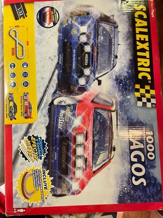 Scalextric 1000 Lagos Subaru y Citroën.