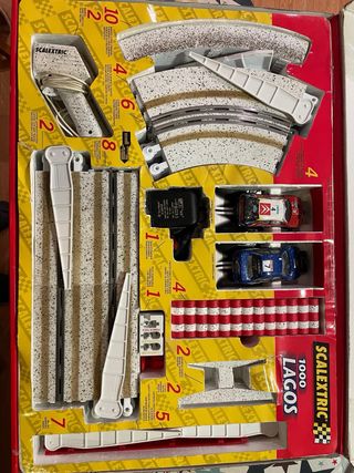 Scalextric 1000 Lagos Subaru y Citroën.