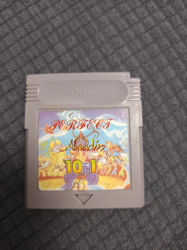 Juego Game Boy Perfect Aladdin 10-in-1