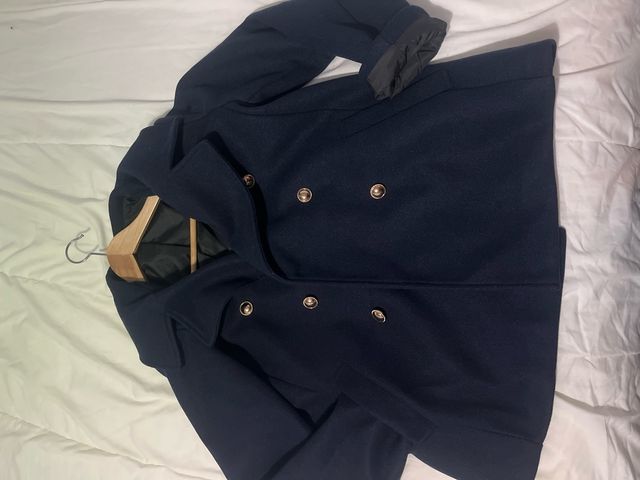 Giacchetta blu navy con bottoni dorati