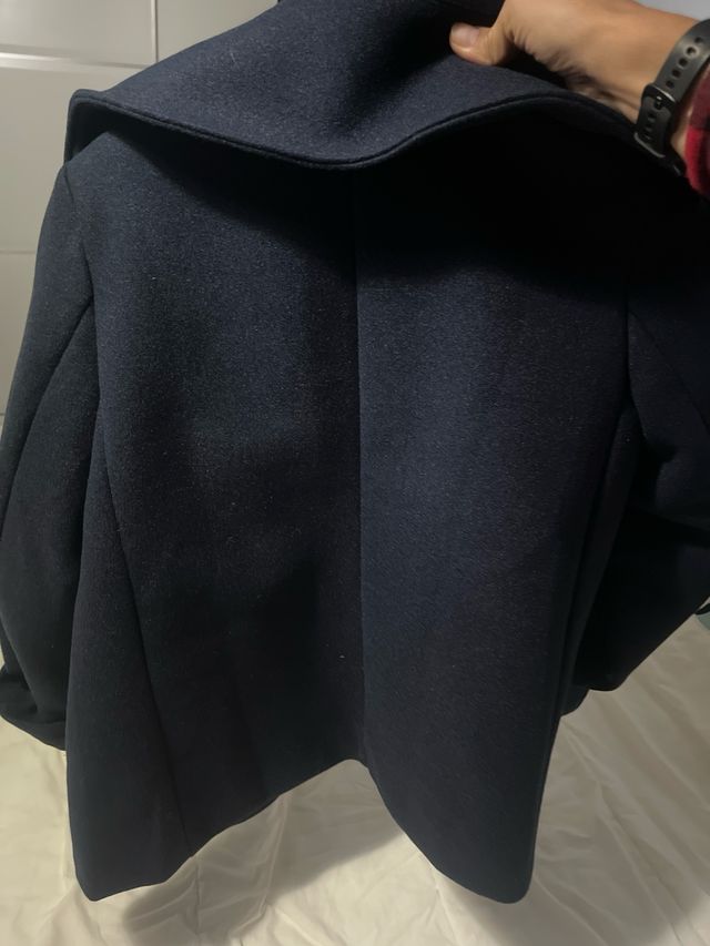 Giacchetta blu navy con bottoni dorati