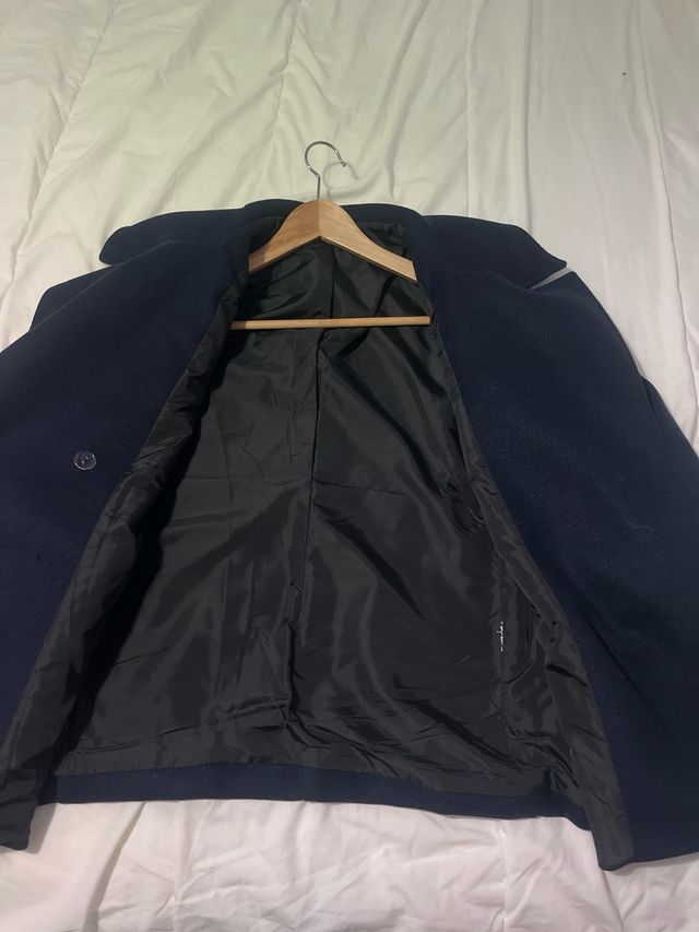 Giacchetta blu navy con bottoni dorati