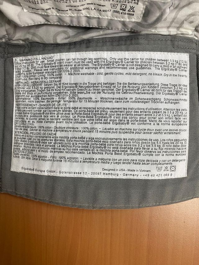 Mochila portabebé Ergobaby