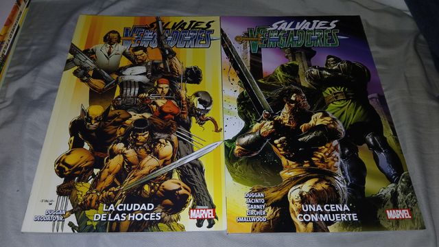 Salvajes Vengadores Tomos 1 y 2