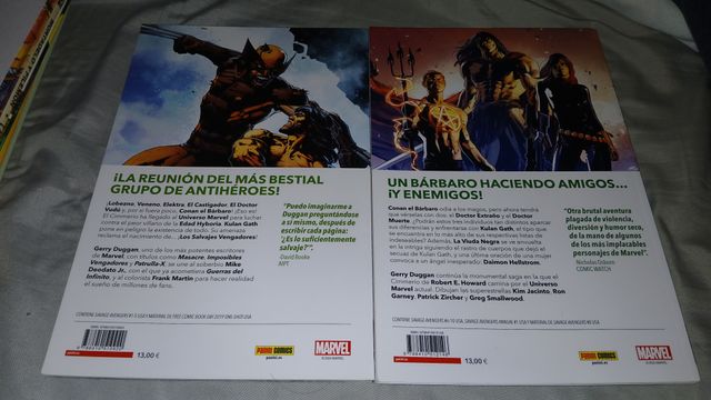 Salvajes Vengadores Tomos 1 y 2