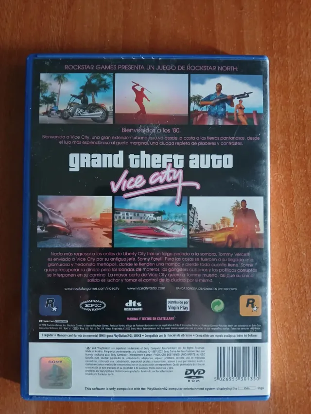 Grand Theft Auto Vice City PS2