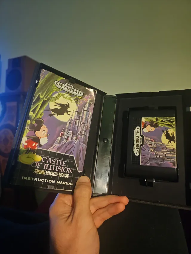 Castle of Illusion Sega Genesis 16 Bit