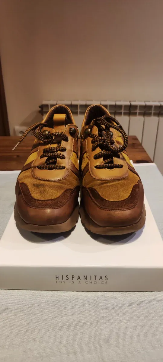 Zapatos Hispanitas Ocre Talla 37