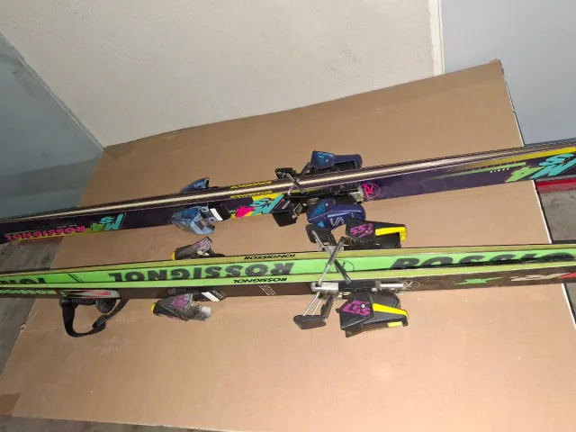 Esquís Rossignol y Salomon