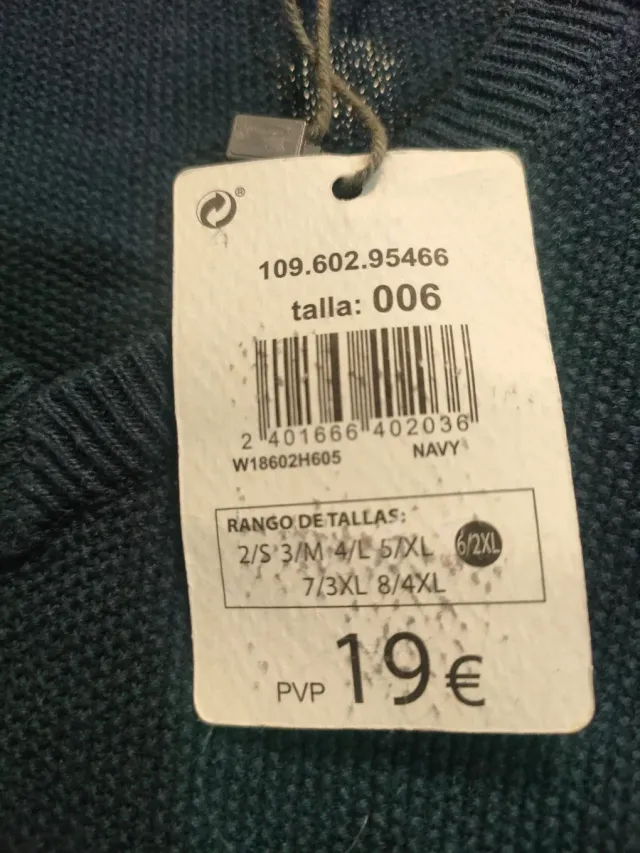 Jersey UNIT azul talla 2XL