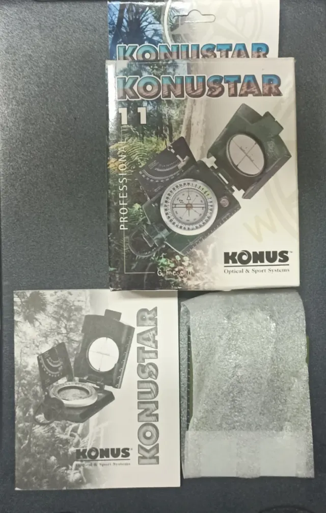 Brújula Konustar Profesional con Clinómetro