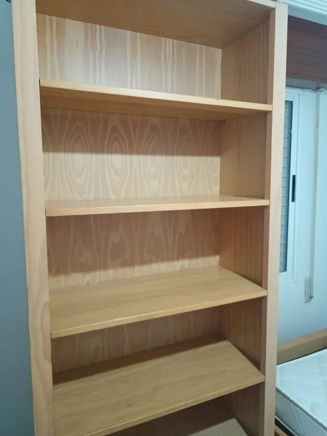 Cama nido con cajones Y estantería a juego