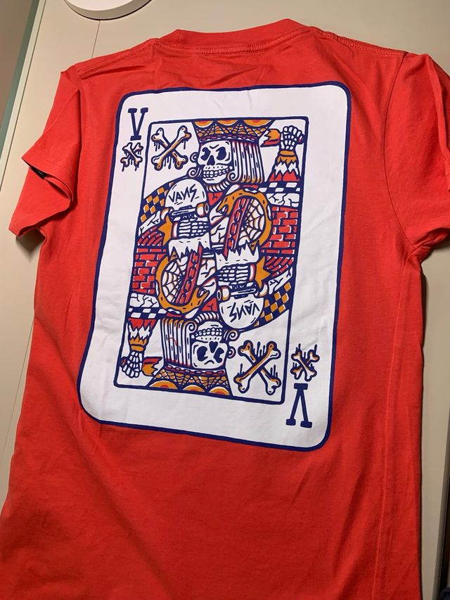 Camiseta Vans King Skull Talla XS