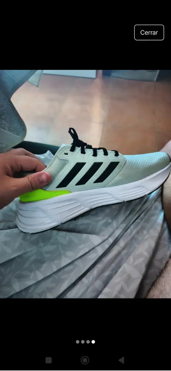 Adidas Galaxy 6 Verde y Blanco