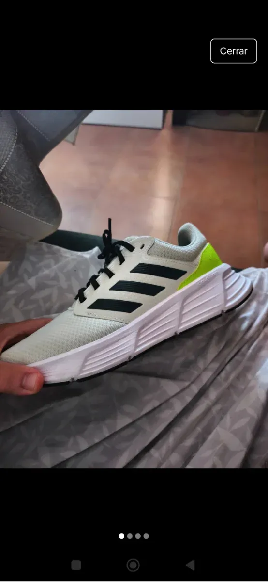 Adidas Galaxy 6 Verde y Blanco