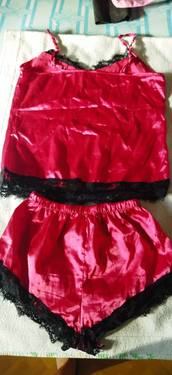 Conjunto Lencería Satén