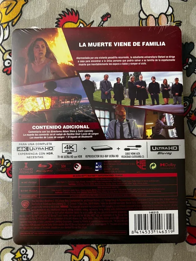 Destino Final: Lazos de Sangre 4K UHD Steelbook