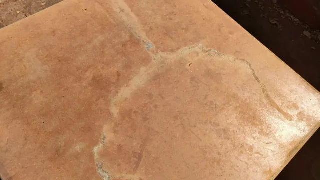 Mesa cuadrada una pata