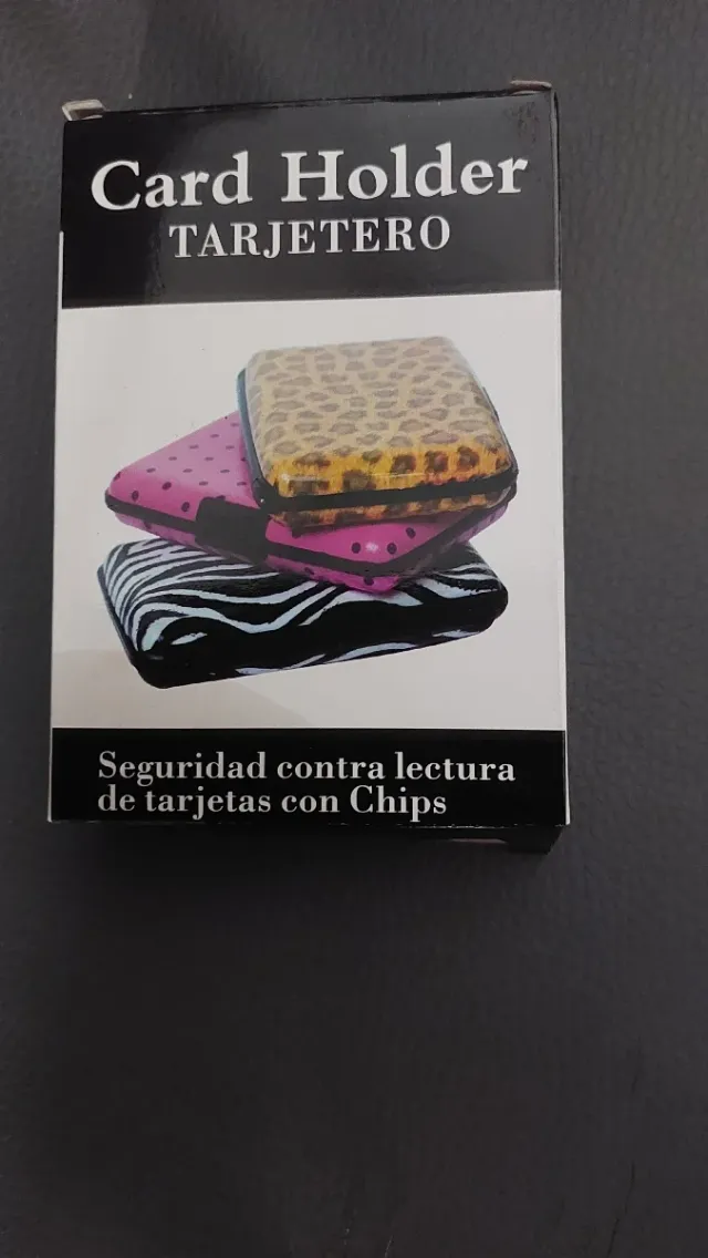 Portatarjetas Seguridad RFID Tarjetero