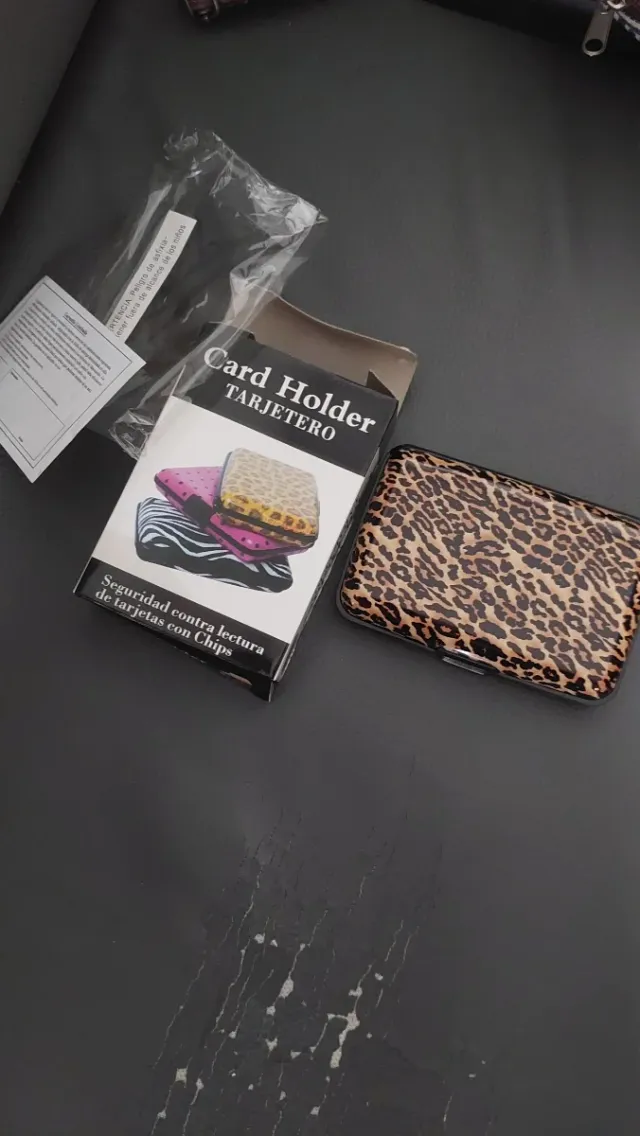 Portatarjetas Seguridad RFID Tarjetero