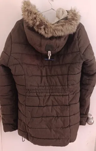 Parka Superdry verde militar talla L