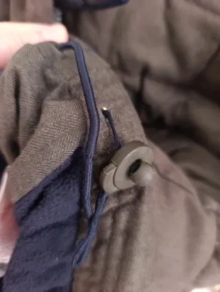 Parka Superdry verde militar talla L