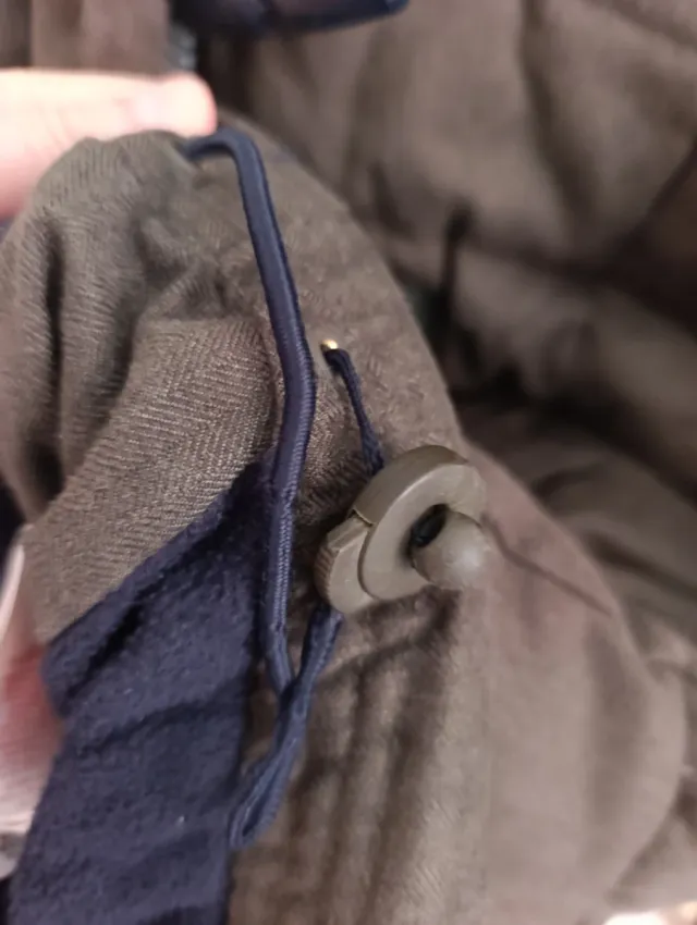 Parka Superdry verde militar talla L